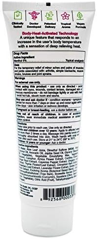 Khalili Natural Pain Relief Cream - Dual-Activation Pain Relief Cream Fast Muscle Pain Relief, Back Pain Relief, Exercise Recovery, Sports Injury & more. Move Better, Feel Better & Perform Better