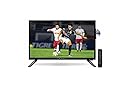 Audiobox TV-24D LED HDTV & Monitor 24", with Built-in DVD Player, HDMI, USB, AC/DC, DVD/CD/CDR High Resolution for RV, Camper, Tailgate, Entertainment