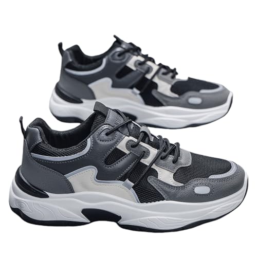 Mens Breathable Canvas Sports Shoes Comfortable and Non Slip Casual Walking Shoes Suitable for Daily Leisure and Outdoor Walking