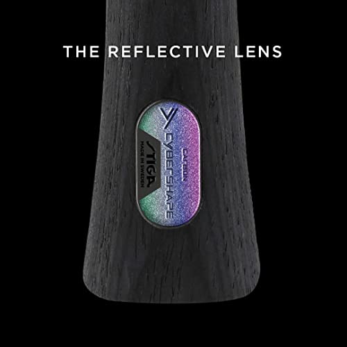 Stiga 1602020135 Table Tennis Racket, Cyber Shape Carbon, Hex Racket, Shake Racquet, Flare #TOP4