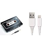 Einfache Handhabung: Verbinden Sie den 3,5mm Klinkenstecker (Kopfhörerausgang) Ihres Adapters mit Ihrem gewünschten Endgerät wie zum Beispiel CD-Player, MP3-Player oder Smartphone. Anschließend müssen Sie den Adapter in den gewünschten Kassettenschacht schieben. Stellen Sie die Quelle Ihres Autoradios auf Kassette um. Sodann können Sie Ihre gewünschte Musik abspielen. / Hinweis: Bevor Sie die Musik abspielen, empfehlen wir Ihnen, die Lautstärke Ihres Radios und Ihres Endgerätes zu minimieren.