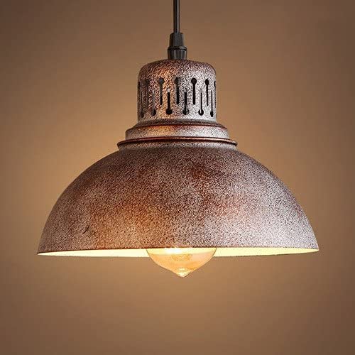 Lámpara de techo ajustable de metal para iluminar tu salón retro
