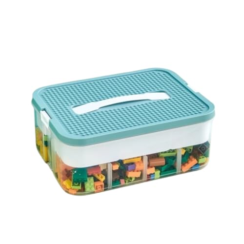 Boite rangement Lego compartimentée B2R à couvercle de jeu empilable