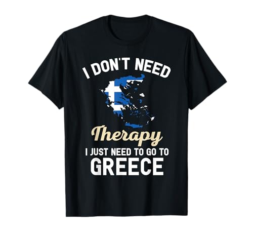 Camiseta de mapa griego de Grecia para regalo para griegos Camiseta
