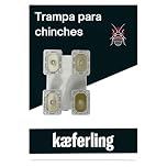 Catchmaster Detectores de chinches - 4 Unidades - Producto Potente contra plagas - Compatible con Fundas Protectoras - Monitor de chinches