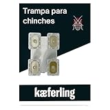 Catchmaster Detectores de chinches - 4 Unidades - Producto Potente contra plagas - Compatible con Fundas Protectoras - Monitor de chinches