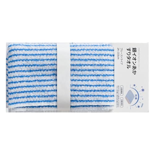 Generico Asciugamano Per Scrub Per Il Corpo - Set Di Asciugamani Da Bagno | Panno Per Scrubber Posteriore Da 9,4 X 40,5 Pollici, Asciugamano Di Scrub Posteriore, Esfoliante Della Spa, Tela Di Belle