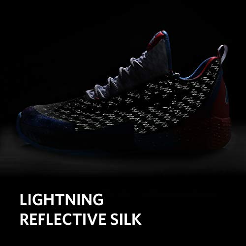 Image of PEAK Mens Basketball Shoes Breathable Sneakers Lou Williams Lightning Professional Anti Slip Sports Shoes for Running, Walking