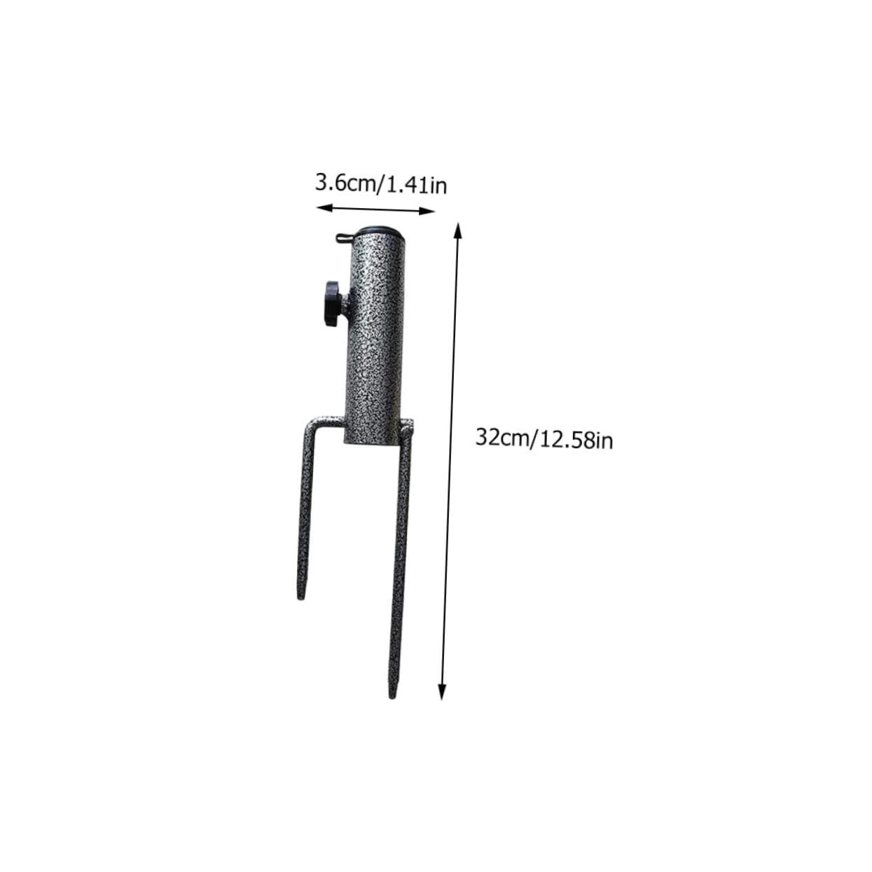 FUNOMOCYA Heavy Duty Umbrella Anchor for Beach Sturdy Outdoor Base with Spiral Screw for Strong Winds for Sun Shade Support and Umbrella Stakes Fits Commercial Beach Umbrellas