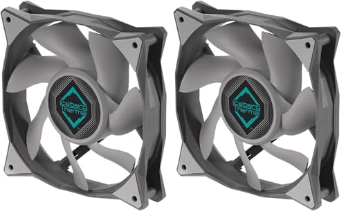 Image of Iceberg Thermal IceGALE Xtra 120mm PWM High Performance Case Fan (Gray) (Pack of 2)
