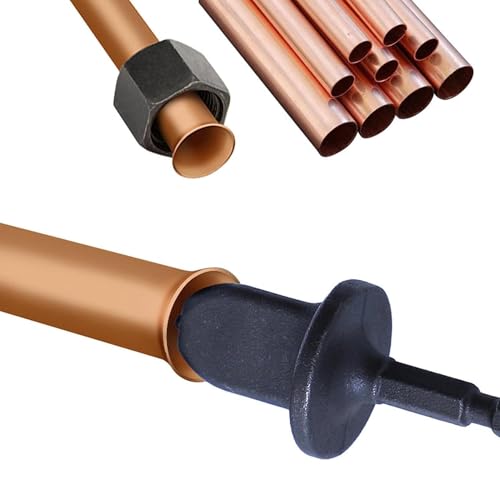 Image of Hetkrishi HVAC Repair Kit Air Conditioner & Refrigeration Expansion Manual Tube Expander Soft Copper /Aluminum Pipe Tool Drill Hex Shank Set Contains 1 /4'', 3 /8'', 1 /2'', 5 /8'', 3 /4 inch, 7 /8 inch
