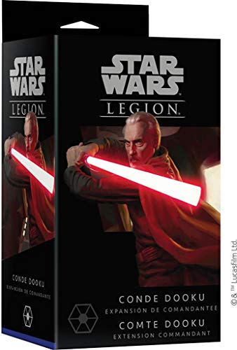 Fantasy Flight Games- Star Wars Legion - Conde Dooku, Color (SWL45ES) ,...