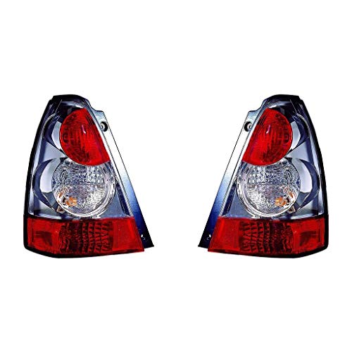 RVLightings Fleetwood Discovery 2017 RV Motorhome Pair (Left & Right) Replacement Rear Lamp Taillights