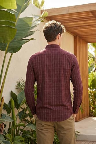 Image of Allen Solly Men's Checkered Formal Shirt | Full Sleeve | Regular Fit | Crisp Tailored Look | Office & Workwear