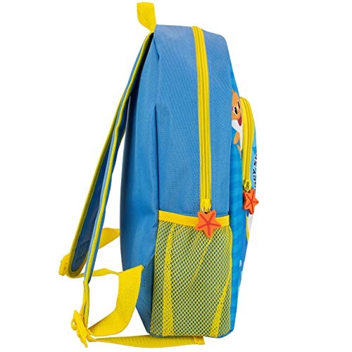 Pinkfong Kids Backpack Baby Shark Blue one size, Blue, One Size, playful