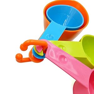 Rypet Dog Food Scoop Set of 4  Plastic Measuring Cups for Dog Cat and Bird Food random Color  Cucciolini Doodles Rypet dog food scoop set of 4  plastic measuring cups for dog cat and bird food random color   cucciolini doodles