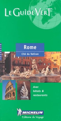 Rome : Le Guide Vert [French] 206053903X Book Cover
