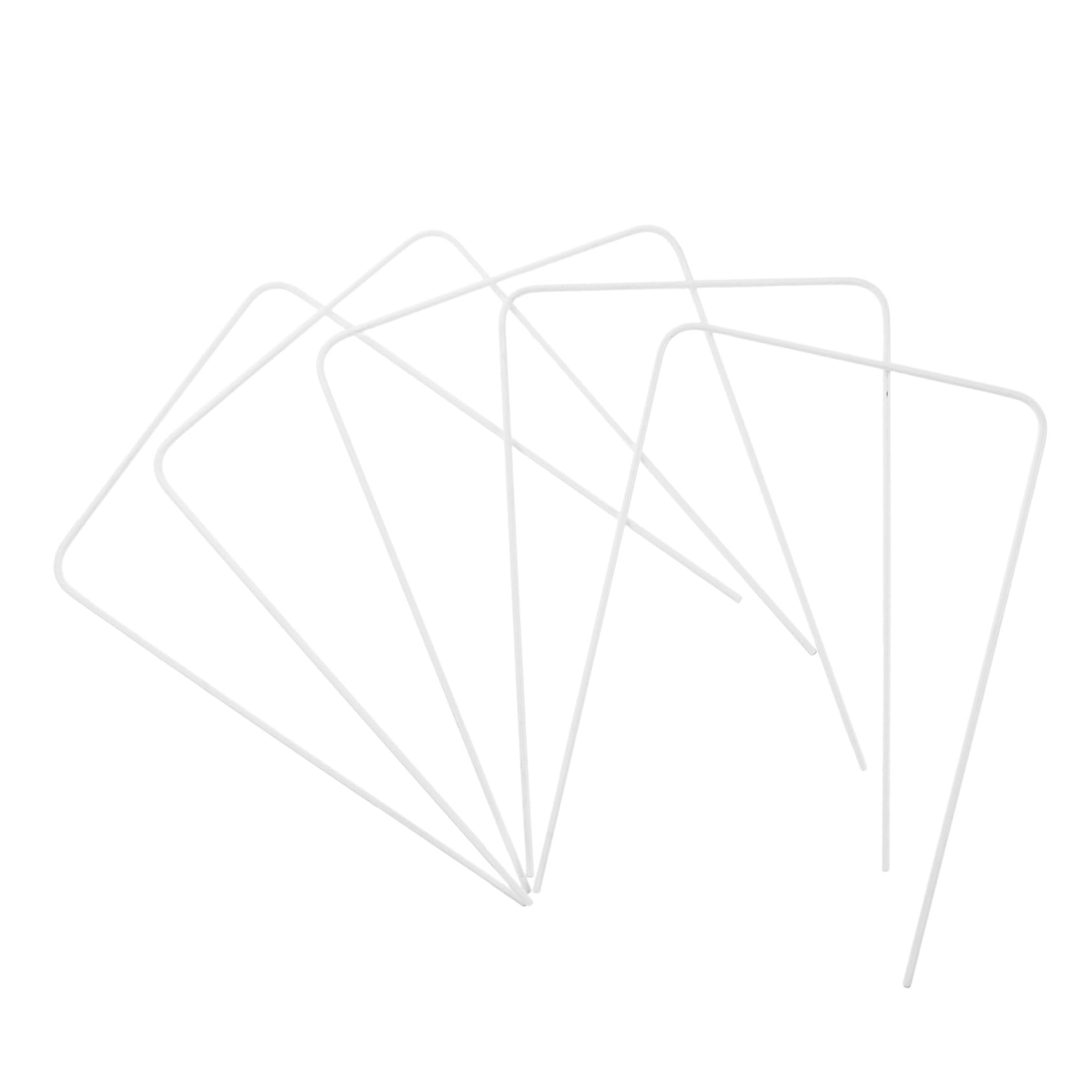 Parliky Outdoor Croquet Game Parts 5pcs Metal Hoops Set Replacement Croquet Wickets for Family