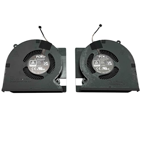 BestParts New CPU+GPU Cooling Fan Replacement for Razer Blade 14" (2023) | RZ09-0482, RZ09-0482x (Ryzen 7940HS Processor, RTX 40 Series Graphics)