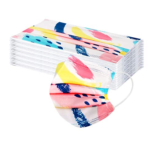  Writtian 50Pcs Enfants jetable 3 Couches Filtr...