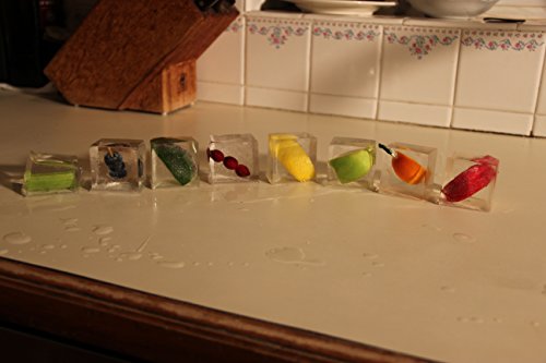 Clearlyfrozen High Capacity (10 X 2 Inch) Home Clear Ice Cube Tray/Ice Cube Maker #TOP4