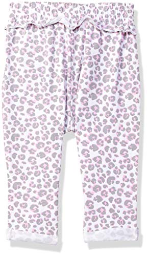 Image of Mothercare Printed Cotton Girls Infant Trousers (S21VF020BL-P)