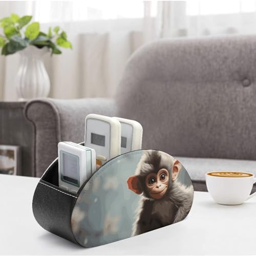 Organiseur de télécommande en cuir pour une chambre ordonnée - 5