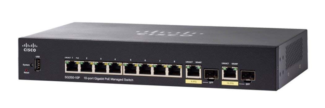 CISCO SG350-10-K9-JP 10ポート ギガビットスイッチ Amazon.com: Cisco Systems SG350-10P-K9-NA SG350-10P 10-Port