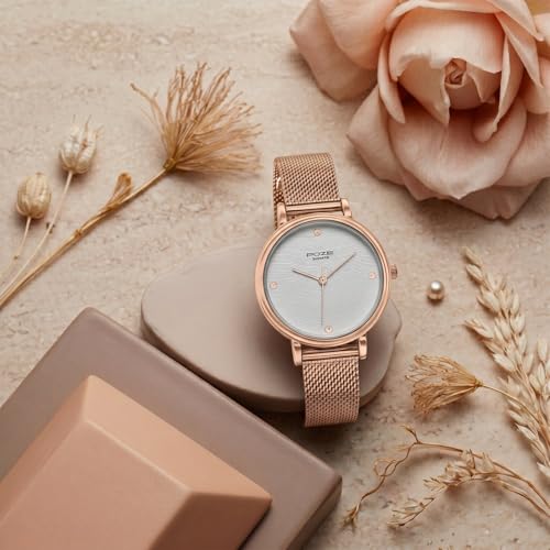 Image of Sonata Poze 9 with Quartz Analog Watch for Women
