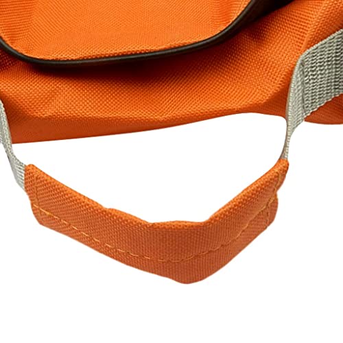 Leipupa Golf Shoes Bag Zipped Sports - Durable And Lightweight - Orange #TOP5