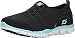 Skechers Sport Women's Gratis Fashion Sneaker (7 B(M), Black/Aqua)