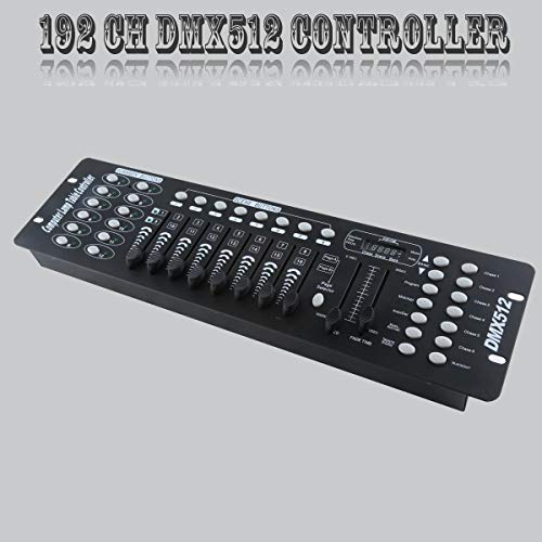TC-Home 192 Channels DMX512 Light Controller Console For Stage Light Party Moving Heads