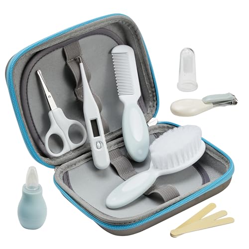 Little Angel Baby Grooming Kit, 10 PCS, Blue