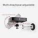 Liboer Foldable Projector Wall Mount Universal Adjustable Ceiling Wall Projector Mount Aluminum Alloy Projectors Stand,1/4