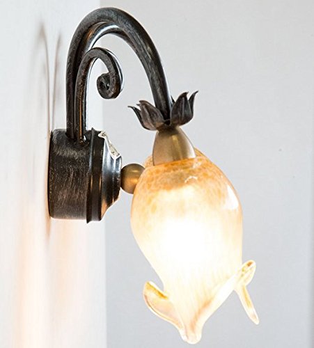 Applique 2 lumières Lucciole noir lampe à mur design épuré
