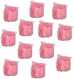 Lolakee Dance Scarves 12 Pcs Juggling Scarves for Kids Play Silk Scarve for Babies Toddlers Children Movement Learning Education Musical Accessories Colorful Scarfs Magic Tricks Performance (Pink)