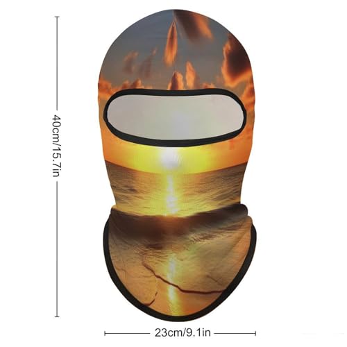 Balaclava para Hombres y Mujeres, Máscara de Esquí, Cubreboca Facial Completo para Ciclismo, Protección contra Viento y Frío, Ideal para Actividades al Aire Libre miniatura 2