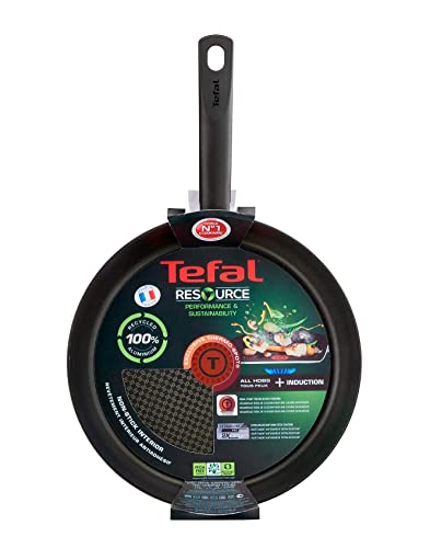 Tefal Resource Sartén Antiadherente, Inducción, Aluminio 100 % reciclado (Resource, 24cm)