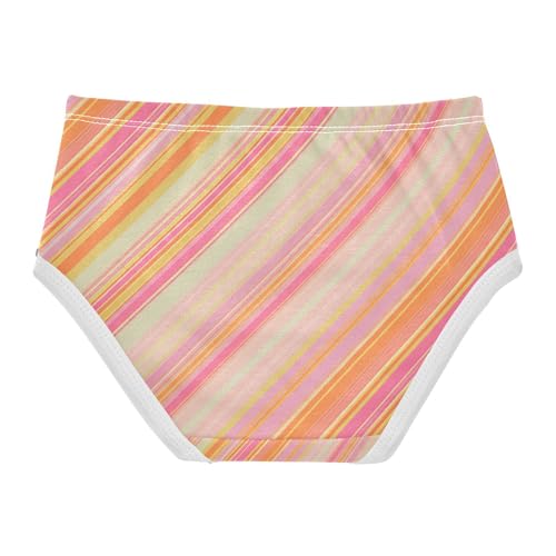 Orange Stripes Toddler Girls's Underwear 2T 202c18902