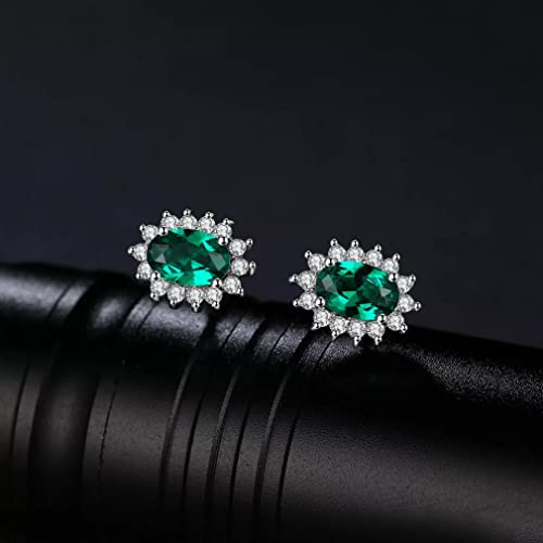 Boucles d'oreilles émeraude verte le cadeau d'anniversaire idéal - 2