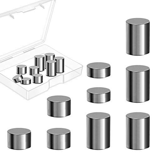 Ruisita 3 Ounce Pinewood Derby Weights Tungsten Pinewood Derby Car Weights Cylinders Weights