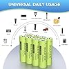 BOLIFIER Rechargeable AA Battery for Outdoor Solar Lights, 12 Pack 1.2V NiMH 1000mAh Pre-Charged Double A Solar Battery for Garden Landscaping Outdoor Solar Lights (AA 1000mAh Pack 12) #3