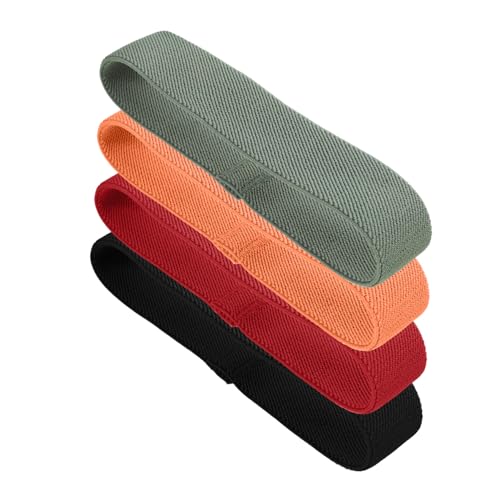 Alipis Band Strap 4 Pack Stretchable Lunch Box Seals Elastic Bands for School Camping