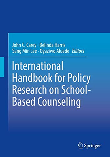 Buy International Handbook for Policy Research on School-Based Counseling — BookShops.in