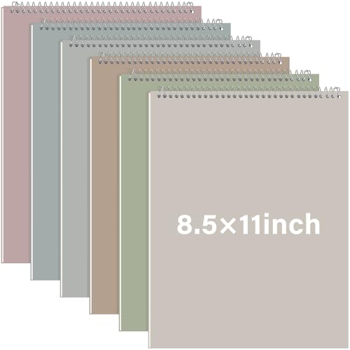 Cahier Steno à larges lignes avec papier blanc double face pour écrire sans bavure