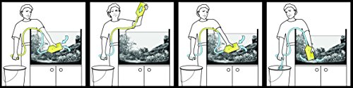 Sera, Campana Aspirarifiuti Triangolare per Acquari , Rimuove Facilmente e accuratamente Il substrato dalla Ghiaia dall'acquario - Image 5