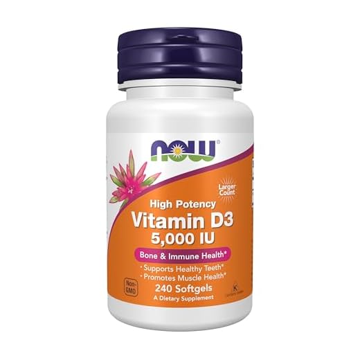 High Potency Vitamin D-3 Softgels