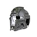Produktbild BUG-LPH Radfahren im Freien Taktische Sport Helm Vollmaske, mittelalterliche Iron Knight Brille Paintball Fechten Schutz