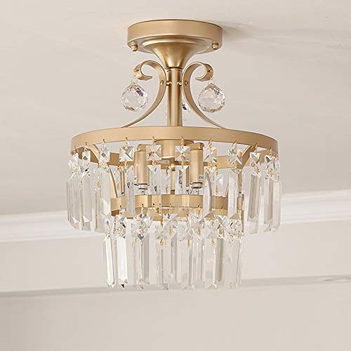 Plafond lampe chambre à coucher cristal pour créer un cocon de douceur - 6