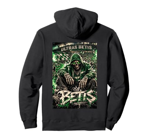 Betis Ultra - Camiseta con diseño de Betis Ultras Sudadera con Capucha